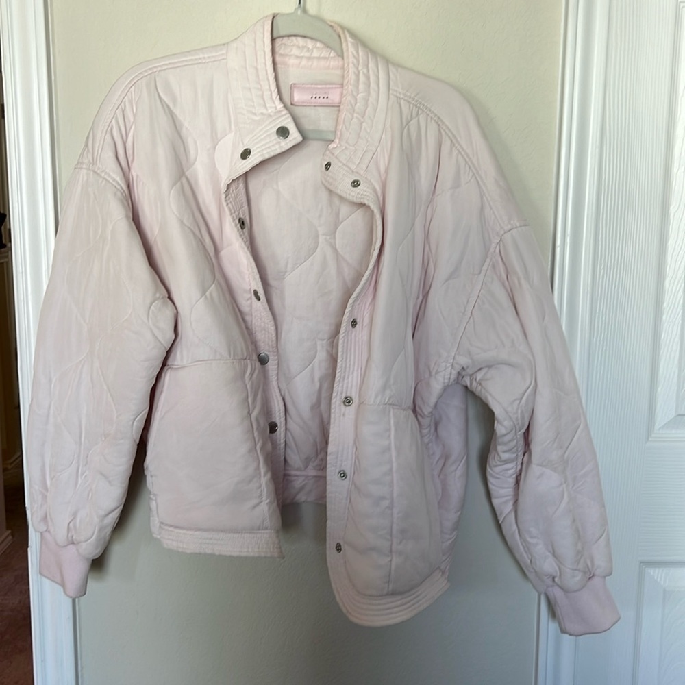 Women’s quilted bomber jacket / S